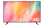 Samsung 50" TV UE50AU7100 Crystal UHD (4K) 3840x2160 HDR10+ WiFi USB DVB HDMI NewBezel-less PurColor без smart-tv в нашем регионе TITAN GRAY