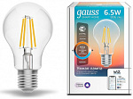 1714920 Умная лампа Gauss IoT Smart Home E27 6.5Вт 806lm Wi-Fi (упак.:1шт) (1220112)