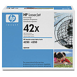 Q5942XD СНЯТ !! Cartridge HP 42X для LJ 4250/4350, двойная упаковка, черный (2*20 000 стр.)