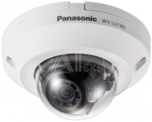 1368701 Камера видеонаблюдения IP Panasonic WV-U2130L 3.2-3.2мм цветная корп.:белый