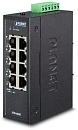 1000467450 Коммутатор Planet ISW-800T для монтажа в DIN рейку/ IP30 Compact size 8-Port 10/100TX Fast Ethernet Switch (-40~75 degrees C)