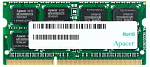 AS04GFA60CAQBGJ Apacer DDR3 4GB 1600MHz SO-DIMM (PC3-12800) CL11 1.35V (Retail) 256*8 (AS04GFA60CAQBGJ/DV.04G2K.HAM)