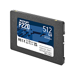 P220S512G25 Patriot SSD P220 512GB SATA3 2.5" R550/W500 TBW 960TB 3D NAND