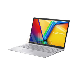 3216467 Ноутбук ASUS VivoBook Series X1504VA-NJ434 15.6" 1920x1080/Intel Core i5-1335U/RAM 16Гб/SSD 512Гб/Intel Iris X Graphics/ENG|RUS/DOS серебристый 1.7 кг