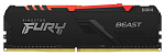 KF432C16BBA/16 Kingston 16GB 3200MHz DDR4 CL16 DIMM FURY Beast RGB, 1 year