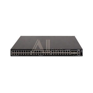 1000648694 Коммутатор H3C S6520X-54XC-UPWR-SI L3 Ethernet Switch with 48*1G/2.5G/5G/10GBase-T UPoE Ports,4*QSFP Plus Ports and 1*Slot,Without Power Supplies