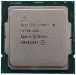 SRH91 CPU Intel Core i9-10900K (3.7GHz/20MB/10 cores) LGA1200 OEM, UHD G630, TDP 125W, max 128Gb DDR4-2933, CM8070104282844SRH91, 1 year