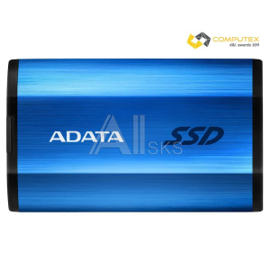31050037 SSD жесткий диск USB-C 512B EXT. BLUE ASE800-512GU32G2-CBL ADATA