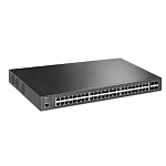 11013606 Коммутатор TP-Link SMB TP-Link SG3452XP Управляемый JetStream уровня 2+ c 48 гигабитными портами PoE+ и 4 портами SFP+ PROJ