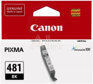 1010557 Картридж струйный Canon CLI-481BK 2101C001 черный (5.6мл) для Canon Pixma TS6140/TS8140TS/TS9140/TR7540/TR8540