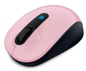 852249 Мышь Microsoft Sculpt розовый оптическая (1000dpi) беспроводная USB2.0 для ноутбука (3but)