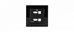 132244 Комплект лицевых панелей Kramer Electronics [WP-211X EU PANEL SET] для коммутатора WP-211X/EU-80/86(W); цвет черный
