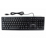1857472 Клавиатура Gembird KB-8355U-BL,{USB,черный, 104 клавиши, кабель 1,85м}