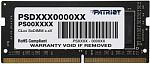397579 Память DDR4 8Gb 2133MHz Patriot PSD48G21332S Signature RTL PC3-17000 CL15 SO-DIMM 260-pin 1.2В Ret