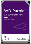 1969210 Жесткий диск WD SATA-III 3TB WD33PURZ Surveillance Purple (5400rpm) 64Mb 3.5"