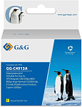 GG-C4913A Cartridge G&G 82 для DesignJet 500/510/800/815/120, желтый (69 мл)
