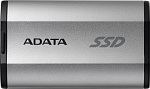 2009869 Накопитель SSD A-Data USB-C 4TB SD810-4000G-CSG SD810 1.8" серый