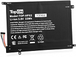 1986390 Батарея для ноутбука TopON TOP-HPX2 3.8V 8600mAh литиево-ионная (103335)