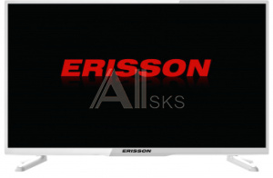 1174821 Телевизор LED Erisson 32" 32LES58T2WSM белый/HD READY/50Hz/DVB-T/DVB-T2/DVB-C/USB/Smart TV (RUS)