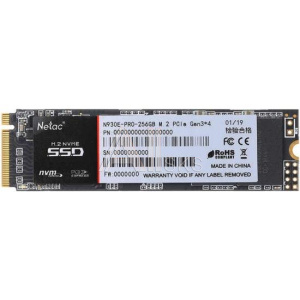 3208594 SSD жесткий диск M.2 2280 NVME 256GB NT01N930E-256G-E4X NETAC