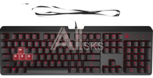 6YW76AA#ACB Keyboard OMEN by HP Encoder Keyboard Red Cherry Keys RUSS cons