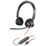 1838281 Plantronics 214012-01 Проводная гарнитура BlackWire BW3320-M USB-A