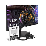 11048978 LCD ExeGate 21.5" EP2207A SmartView черный {IPS LED Grade A+, FHD, 1920x1080 75hz 5ms 16:9 250cd 1000:1 178/178 D-Sub HDMI DisplayPort Speakers VESA р