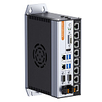 Встраиваемый компьютер с возможностью установки на DIN-рейку NP-6122-8PoE-8500-4G-SSD512G. В составе: процессор Intel Core I5-8500, память DDR4 4 Гб,