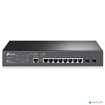 TP-Link SG3210 Управляемый коммутатор JetStream уровня 2+ с 8 гигабитными портами RJ45 и 2 портами SFP
