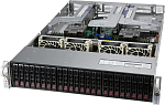 SYS-220U-TNR_empty Сервер SUPERMICRO Ultra SuperServer 2U 220U-TNR noCPU(2)3rd Gen Scalable(270W)/DIMM(32)/8NVMe+16SATA(2,5")/2x10GbeRJ45 2x10GbeSFP+/2x1600W/SFT-DCMS-SINGLE/2x