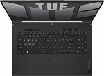 1970812 Ноутбук Asus TUF Gaming F17 FX707ZV4-HX055 Core i7 12700H 16Gb SSD1Tb NVIDIA GeForce RTX4060 8Gb 17.3" IPS FHD (1920x1080) noOS grey WiFi BT Cam (90NR