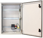 1000640097 Шкаф/ OSNOVO Уличная станция в пластиковом шкафу с термостабилизацией и оптическим кроссом, 400x600x230мм, встроенные DIN-рейки, IP66