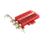 ASUS PCE-AC68 // WI-FI 802.11ac, 1000 + 2167 Mbps, PCI-E Adapter, 4 antenna ; 90IG00R0-BM0G00