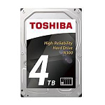 1226254 Жесткий диск TOSHIBA N300 4Тб Наличие SATA 3.0 128 Мб 7200 об/мин 3,5" HDWQ140UZSVA