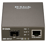 D-Link DMC-G01LC/A2A, Media Converter with 1 100/1000Base-T port and 1 1000Base-X SFP port.