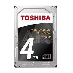1226254 Жесткий диск TOSHIBA N300 4Тб Наличие SATA 3.0 128 Мб 7200 об/мин 3,5" HDWQ140UZSVA