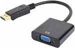 1776788 Кабель-переходник видео Premier 6-932 DisplayPort (m)/VGA (f) 0.15м. позолоч.конт. черный (уп.:1шт)