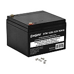 1758573 Exegate EX282971RUS Аккумуляторная батарея DTM 1226 (12V 26Ah, под болт М5)