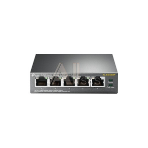 1487866 Коммутатор TP-Link SMB TP-Link TL-SG1005P Настольный с 5 гигабитными портами (4 порта PoE+)