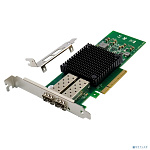 ORIENT XWT-MCX3PE8 2SFP+, Сетевая карта PCI-Ex8 v3.0 2xSFP+ 10Gbps Server NIC, Mellanox ConnectX-3 chipset, 10/1 Гбит/с, 2 планки крепления в комплект