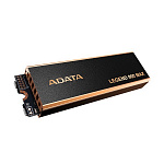 Твердотельный накопитель SSD ADATA LEGEND 960 MAX 2TB M.2 2280 ALEG-960M-2TCS PCIe Gen4x4 with NVMe, 7400/6800, IOPS 750/630, MTBF 2M, 3D NAND, 1560TB