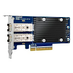 11010037 Сетевая карта/ QNAP QXG-10G2SF-X710 LAN Expansion Card, PCIe Gen3 x8, 2 x SFP+ ports (10Gbps/1Gbps)
