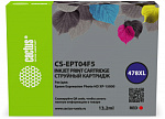 1901812 Картридж струйный Cactus CS-EPT04F5 478XL красный (13.2мл) для Epson Expression Photo HD XP-15000