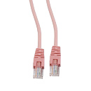 Кабель Cablexpert Патч-корд UTP PP12-0.5M/RO кат.5e, 0.5м, литой, многожильный (розовый) (077859)