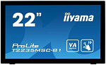 374210 Монитор Iiyama 21.5" ProLite T2235MSC-B1 черный VA LED 5ms 16:9 DVI M/M матовая 3000:1 250cd 178гр/178гр 1920x1080 D-Sub DisplayPort FHD Touch 3.7кг