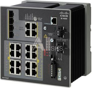 1000491251 Коммутатор CISCO IE4000 switch with 16 GE Copper and 4 GE combo uplink ports