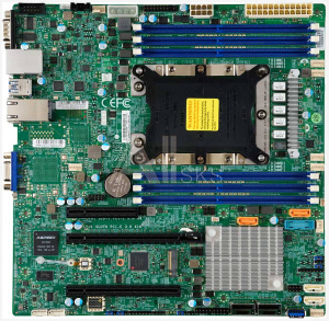 1000443986 Системная плата MB Supermicro X11SPM-F-O, 1xLGA 3647, C622, 6xDDR4 Up to 1.5 TB 3DS ECC RDIMM/3DS ECC LRDIMM, 2 PCI-E 3.0 x16, 1 PCI-E 3.0 x8 (in x8)