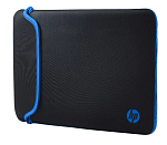 V5C27AA#ABB Сумка HP Case Chroma Reversible Sleeve –Black/Blue (for all hpcpq 14.0" Notebooks) cons