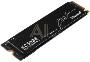 1000654100 Твердотельный накопитель/ Kingston SSD KC3000, 2048GB, M.2(22x80mm), NVMe, PCIe 4.0 x4, 3D TLC, R/W 7000/7000MB/s, IOPs 1 000 000/1 000 000, DRAM