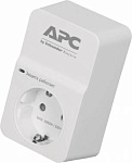 400279 Сетевой фильтр APC PM1W-RS (1 розетка) белый (коробка)